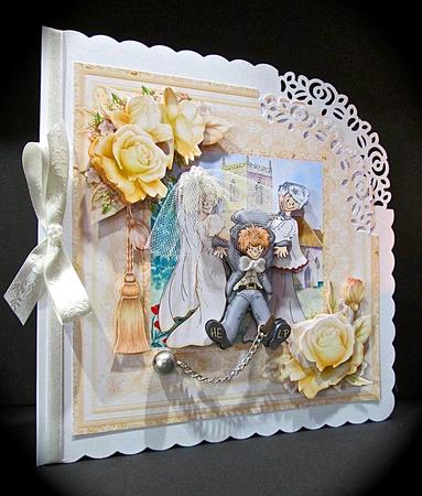 Wedding Get Me to the Church on Time 8x8 Mini Kit by Cynthia Massey