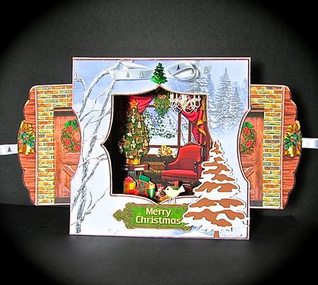 3D Room with a View - Vintage Christmas by Cynthia Massey
