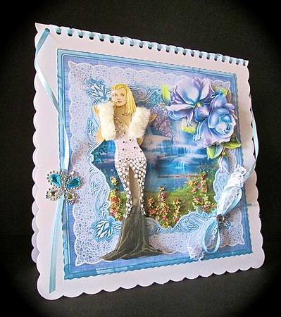 Enchanted Evening 8x8 Card Mini Kit by Cynthia Massey