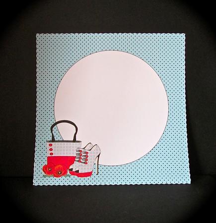 Handbag, Shoes & Poppies Mini Kit Insert by Cynthia Massey