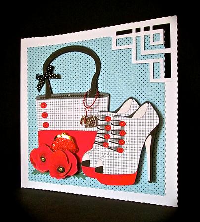 Handbag, Shoes & Poppies Mini Kit by Cynthia Massey