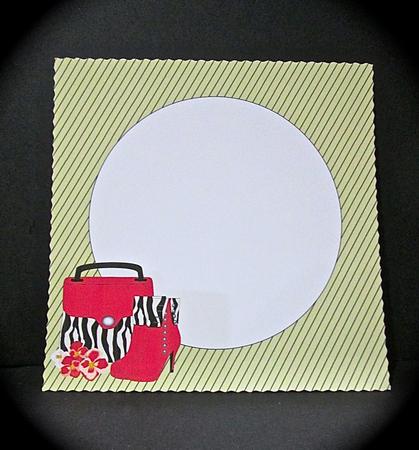 Handbag, Boots & Flowers 2 Mini Kit Insert by Cynthia Massey