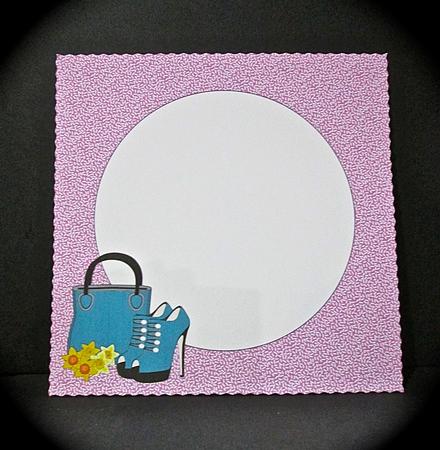 Handbag, Shoes & Daffodils Mini Kit Insert by Cynthia Massey
