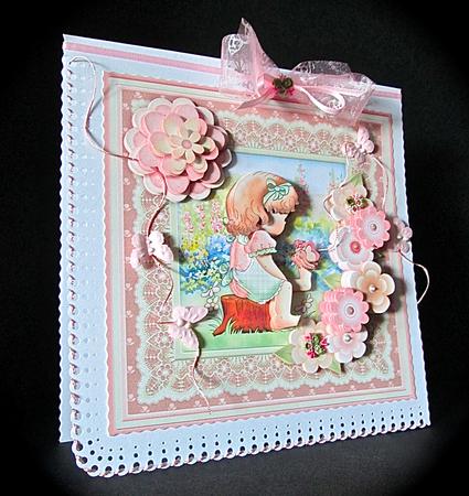 Hello Butterfly 8x8 Mini Kit & Decoupage by Cynthia Massey