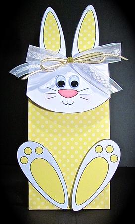 3D Bunny Cute Character Gift Bag Mini Kit by Cynthia Massey