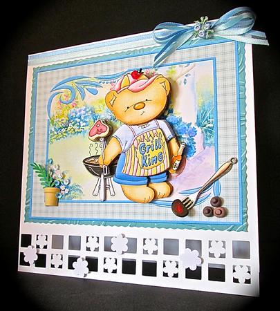 Bbq Grill King 8x8 Mini Kit, Ages & Decoupage by Cynthia Massey