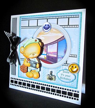 Photographer Ted Smile It's Your Birthday 8x8 Mini Kit by Cynthia Massey