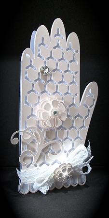 Glove Card  by Cynthia Massey