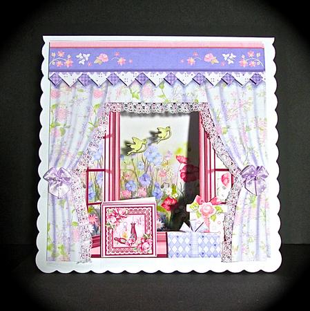Meadow View Window Aperture 8x8 Mini Kit by Cynthia Massey