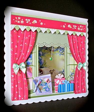 Patio View Window Aperture 8x8 Mini Kit by Cynthia Massey