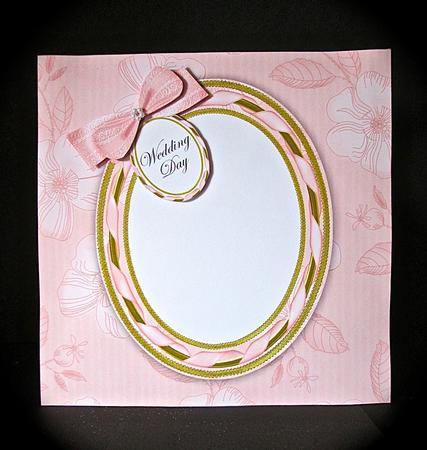 Pink Wedding Shoe 8in Envelope Mini Kit by Cynthia Massey