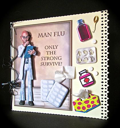 Man Flu! Only the Strong Survive by Cynthia Massey