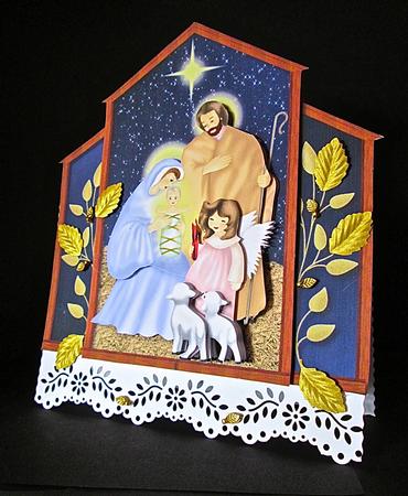 Mini Kit Beautiful Nativity by Cynthia Massey
