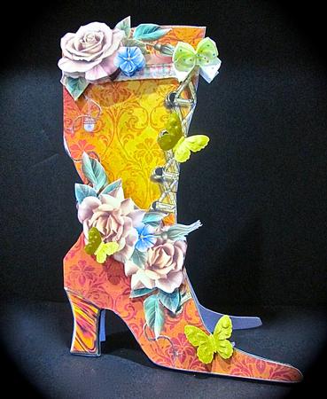 Champagne Harvest Ladies Boot Minit Kit Plus Gift Card by Cynthia Massey