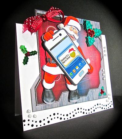Smart Santa by Cynthia Massey