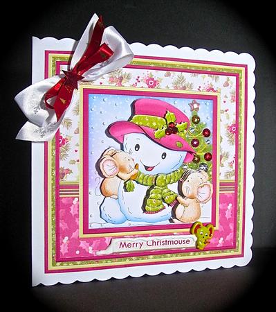 Snow Buddies the Finishing Touch Christmas Mini Kit by Cynthia Massey