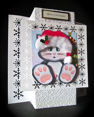 Purrfect Christmas Mini Kit & Decoupage by Cynthia Massey