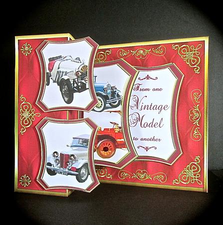 Fold Back Pop-up - Vintage Model by Cynthia Massey