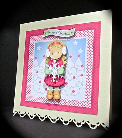 Chloe with Snowflake Topper Mini Kit by Cynthia Massey