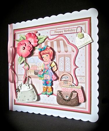 Bags of Fun 8x8 Mini Kit & Decoupage by Cynthia Massey