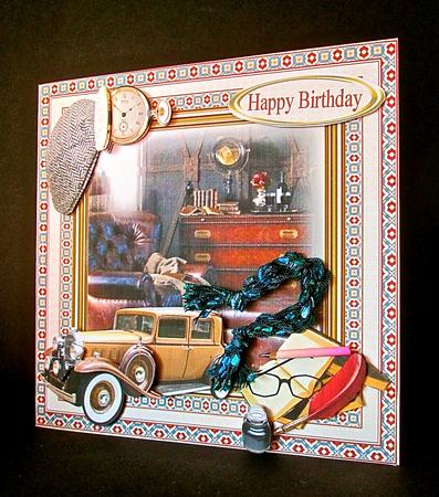 8x8 It's All About the Men Mini Kit by Cynthia Massey