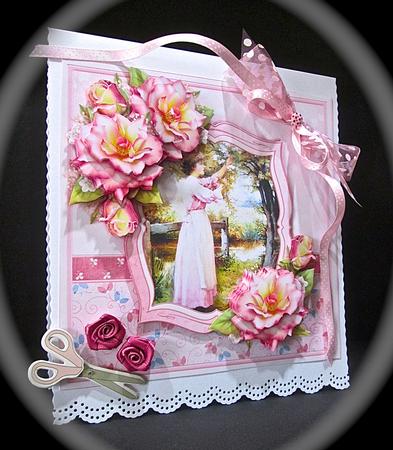 Blossom Time 8x8 Mini Kit & Decoupage by Cynthia Massey