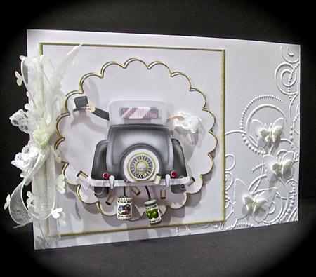 Just Married Car Mini Kit by Cynthia Massey