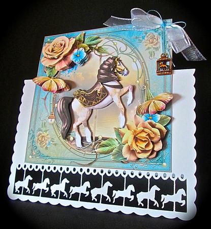 The Vintage Carousel by Cynthia Massey