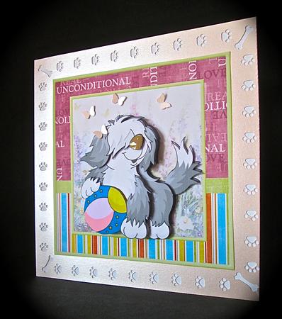 Shaggy Dog with Ball Mini Kit by Cynthia Massey