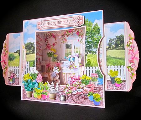 3D Room with a View Kit - the Flower Shop by Cynthia Massey