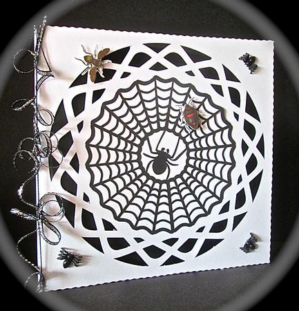 Halloween Web Decoration No 9 by Cynthia Massey
