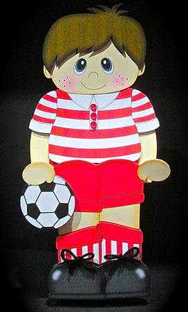 3D on the Shelf Card Kit - Football Boy Brian by Cynthia Massey