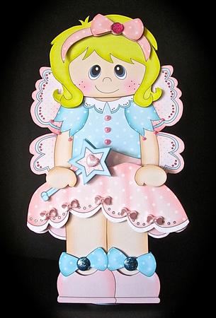 3D on the Shelf Card Kit - Fairy Grace by Cynthia Massey