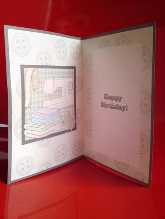 You're Sew Special Card Insert 2 by Cynthia Massey