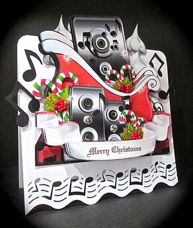 Santa Sleigh - Beats by Cynthia Massey