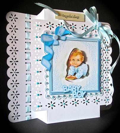 Peek-a- Boo Baby Boy by Cynthia Massey