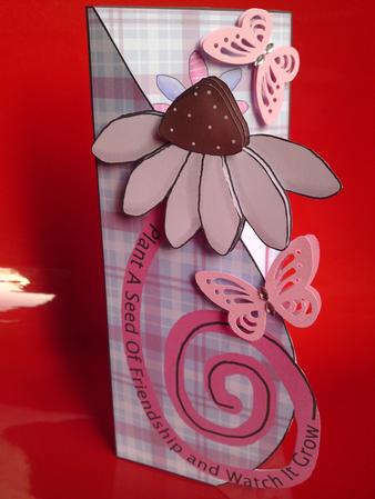 Large Daisy Tear Drop by Cynthia Massey