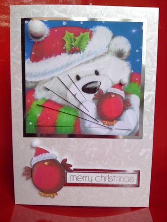 Have a Beary Christmas, Twisted Pyramids by Cynthia Massey