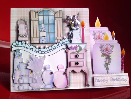 Pamper Yourself - Stepper Kit + Decoupage by Cynthia Massey