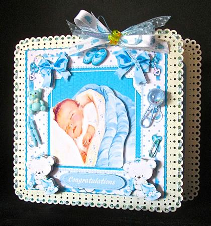 Adorable Baby Boy by Cynthia Massey