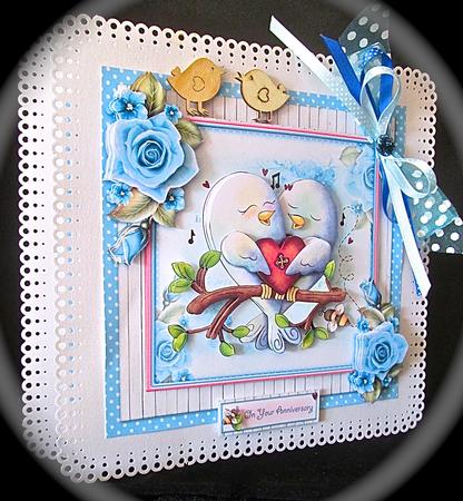 Two Hearts Tweeting as One by Cynthia Massey