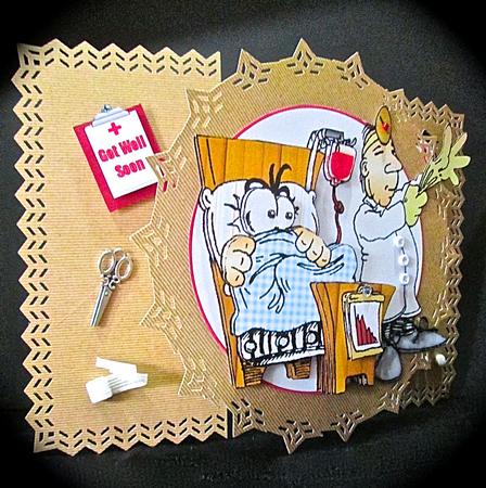 Get Well Soon Google Search Quick Card by Cynthia Massey
