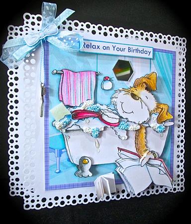Soaking Causes Wrinkles Birthday Retirement Mini Kit by Cynthia Massey