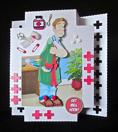 Broken Arm Dude by Cynthia Massey