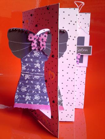 K Card Birthday Corset Sheet 2 by Cynthia Massey