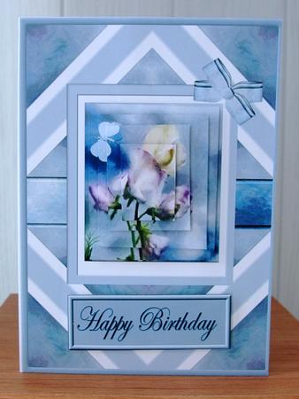 Watercolour Sweet Peas by Cynthia Berridge