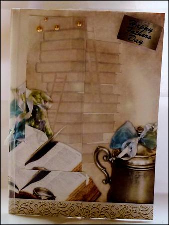 Book Worm Bookmark Card by Cynthia Berridge