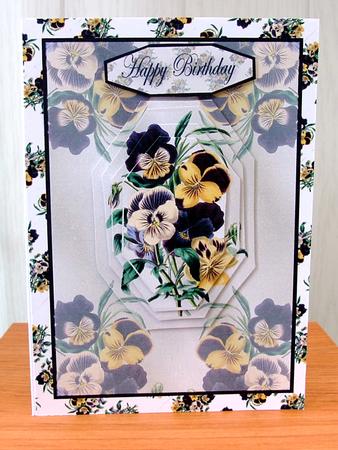 Purple and Yellow Pansies by Cynthia Berridge