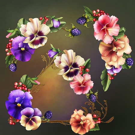 Pansy Riot by Dana Sitarzewski