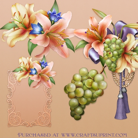 Downton Lilies by Dana Sitarzewski